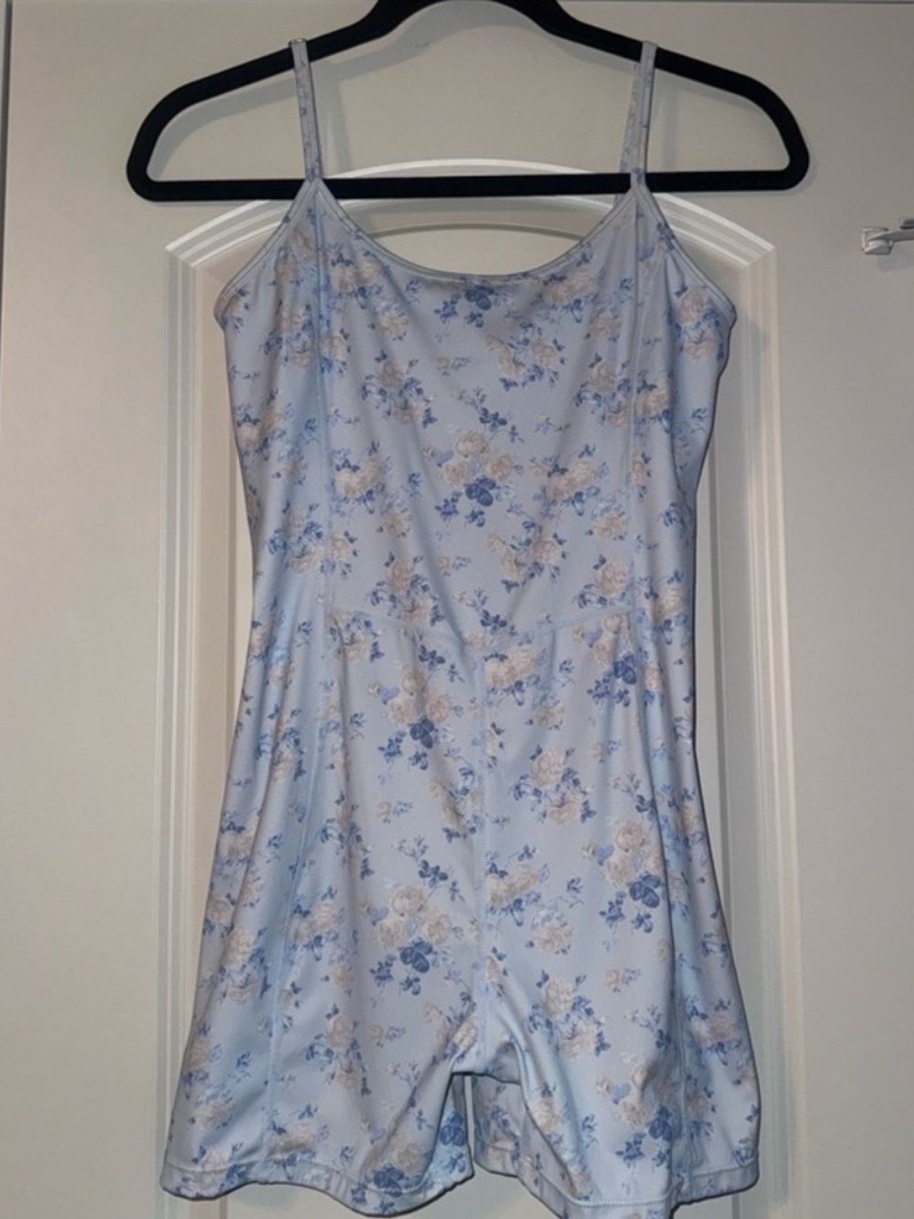 LoveShackFancy Atticus Floral Romper XS Blue NWT Soft Girl Cottagecore - Picture 10 of 13